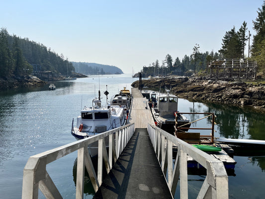 Finn Bay to Savary Island